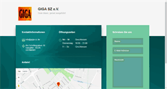 Desktop Screenshot of giga-sz.de