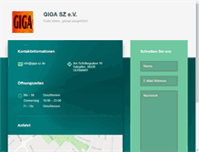 Tablet Screenshot of giga-sz.de